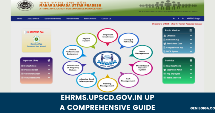 EHRMS.UPSCD.GOV.IN UP: A Comprehensive Guide